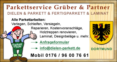 Dielen- und Parkettservice fr Dortmund