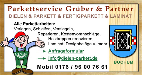 Dielen- und Parkettservice für Bochum 