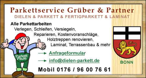 Parkettschleiferei Bonn 