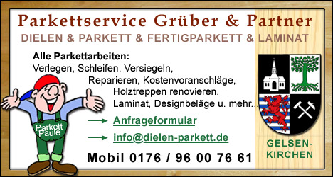 Dielen- und Parkettservice für Gelsenkirchen