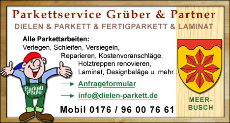 Dielen- und Parkettservice für Meerbusch 