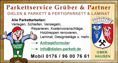 Dielen- und Parkettservice für Oberhausen 