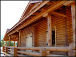 Haus aus Holz - Aussenansicht