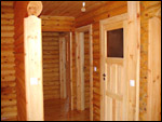Wohnen in Holz - Blick nach innen