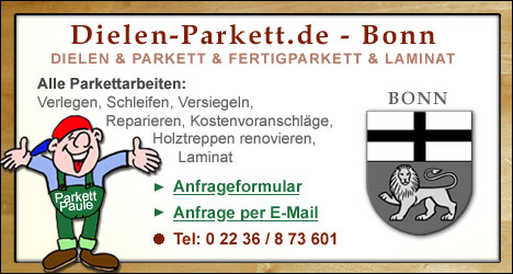 Parkettleger, Bodenleger Bonn 