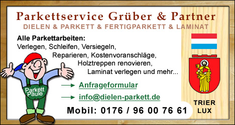 Parkettleger, Bodenleger Trier 