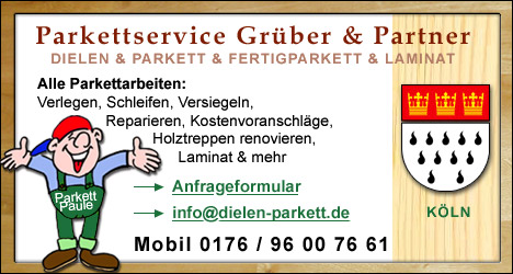 Parkett sanieren Köln 